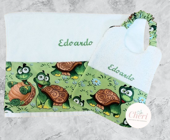 set asilo con tartarughe